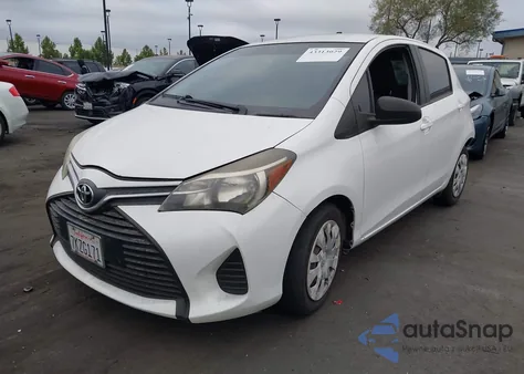 2015 Toyota Yaris L z USA, uszkodzony, nr VIN VNKKTUD35FA041214
